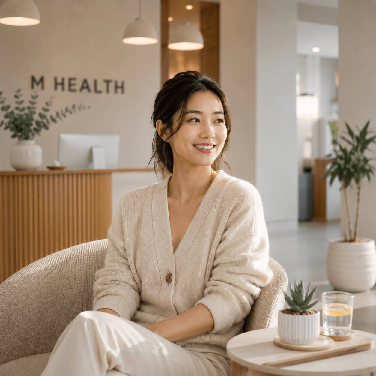 Natural-looking dermal filler results at M Health Wellness